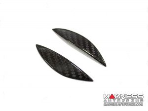 Alfa Romeo Giulia Gear Knob Side Trim - Carbon Fiber - Pre '20 models Alfa Romeo Giulia Gear Knob Side Trim - Carbon Fiber - Pre '20 models